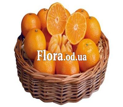 Мандарины в корзине