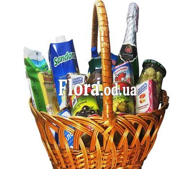 Grocery gift basket