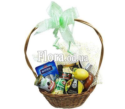 A food basket as a gift