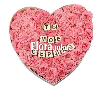 roses and candies in a box