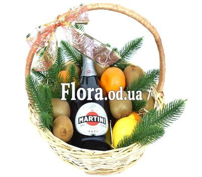 Фруктовый новогодний подарок