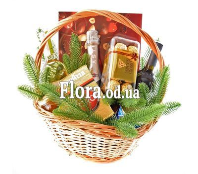 Корзина новогодняя в подарок