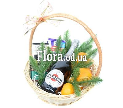 Корзинка новогодняя с Asti
