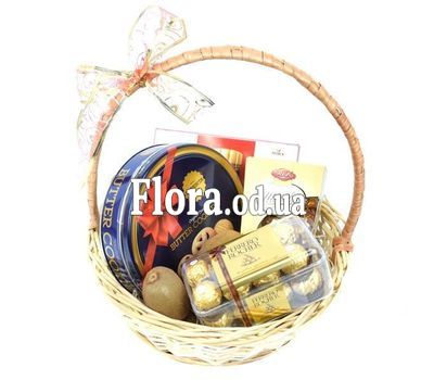 Basket of sweets for tea