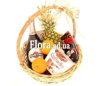 Asti Martini Champagne Basket