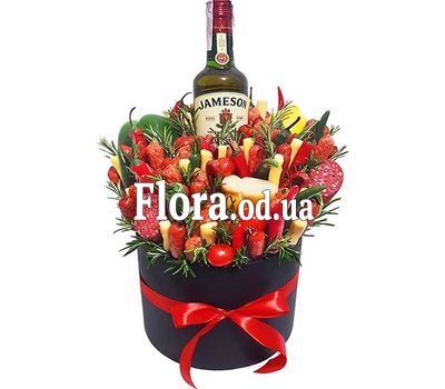 Чоловічий кошик з віскі