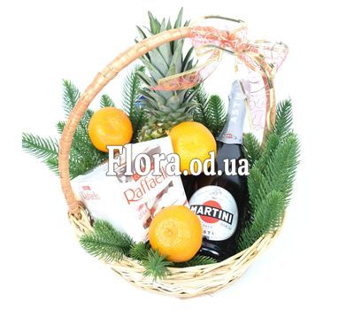 Небольшая рождественская корзинка