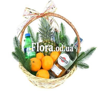 Gourmet christmas basket