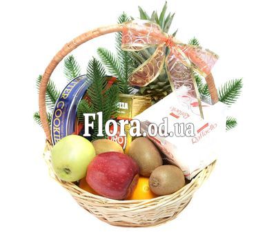 Новогодняя подарочная корзина Уютный вечер