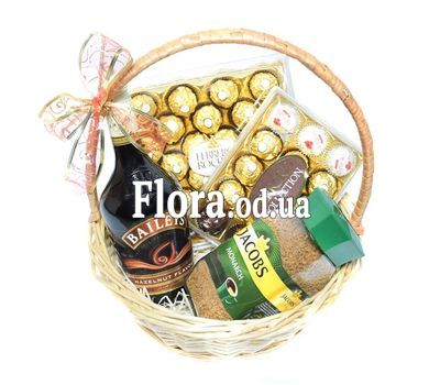 Подарочная корзина с Baileys