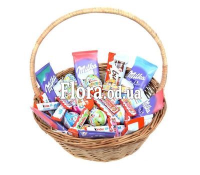 Подарочная корзина шоколада