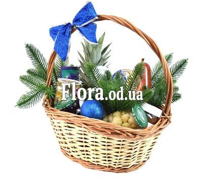 Продуктовая корзина на рождественские праздники