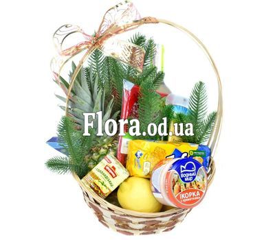 Продуктовая Рождественская корзина