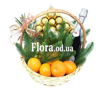 Різдвяний подарунковий кошик з Asti Martini