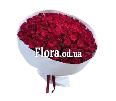 101 червона троянда 40 см 1