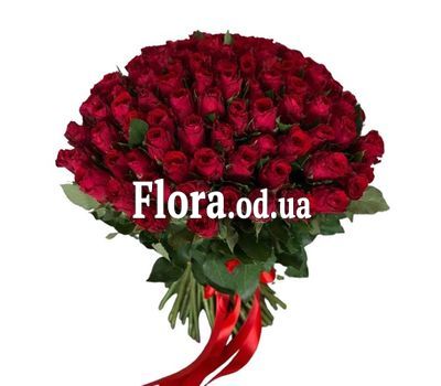 101 червона троянда 40 см